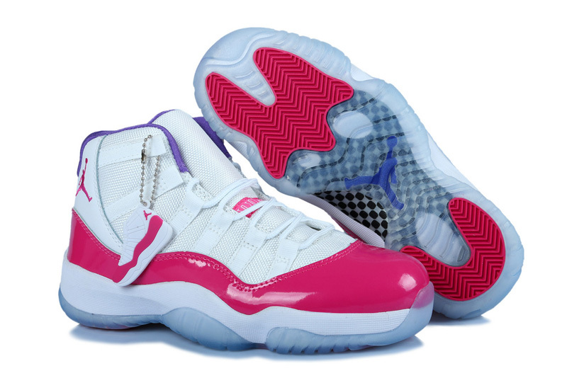 Best Nike Air Jordan 11 Retro Womens White/Red Basketball Shoes